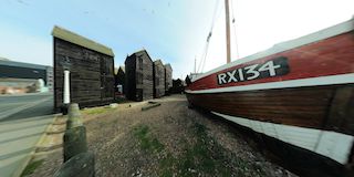 Hastings - The Stade from Rock-A-Nore Road